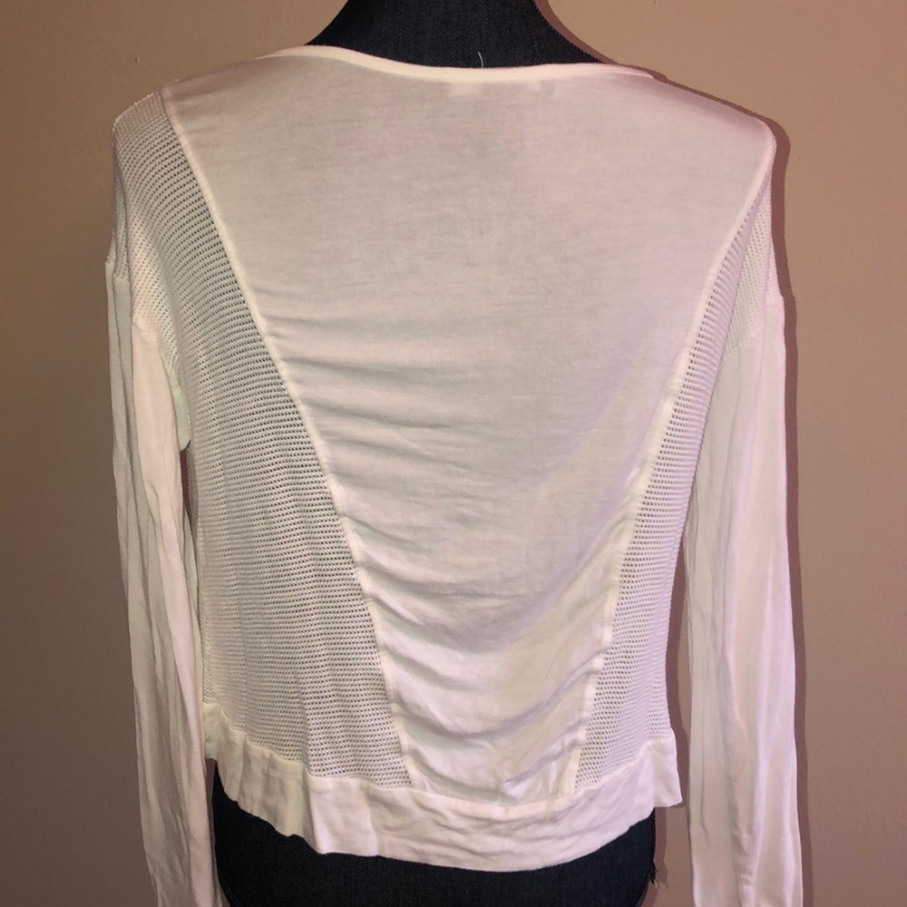 White House Black Market Waffle Knit Detail Top - Picture 4 of 6